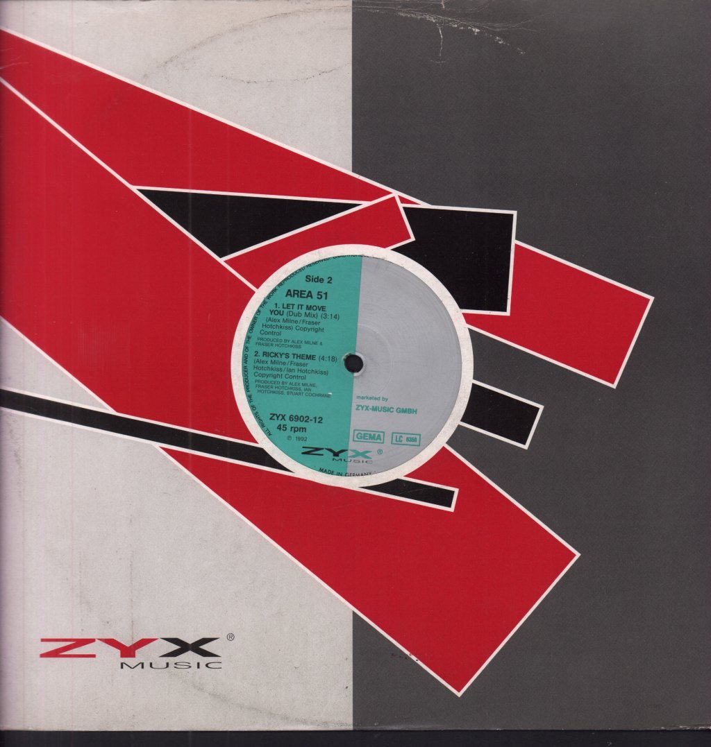 Area 51 - Let It Move You - 12 Inch