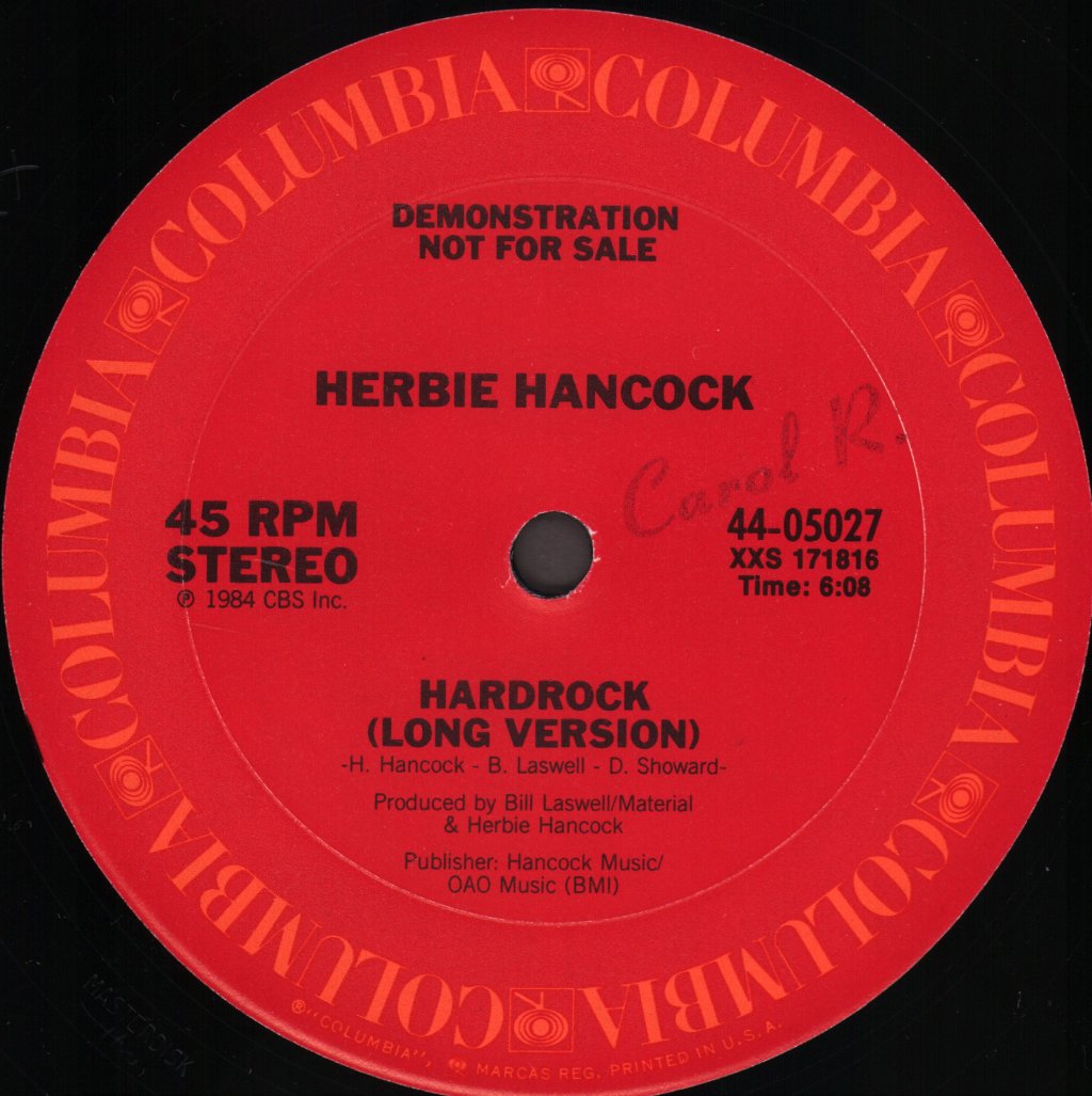 Herbie Hancock - Hardrock - 12 Inch