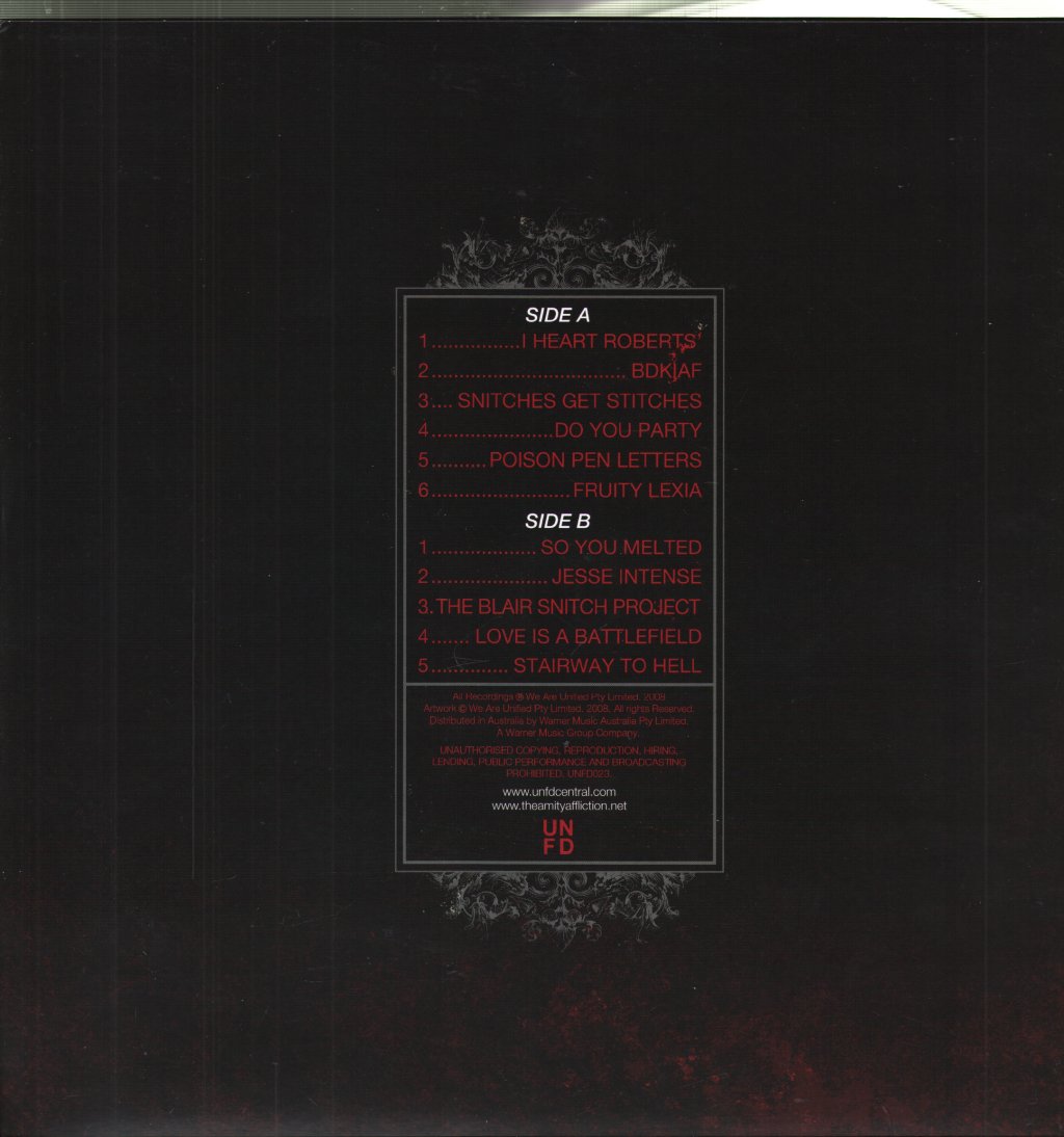 Amity Affliction - Severed Ties - Lp