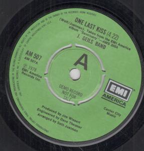 J.Geils Band - One Last Kiss - 7 Inch