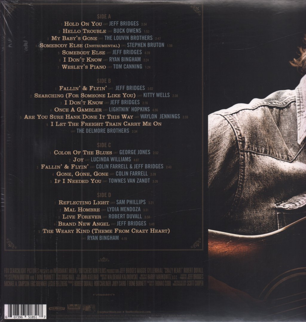 Various Artists - Crazy Heart Original Motion Picture Soundtrack - Double Lp