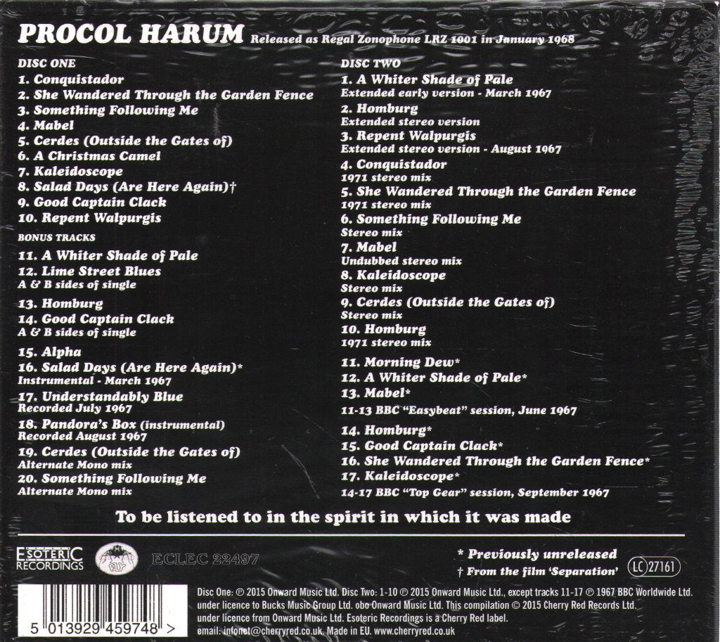 Procol Harum - Procol Harum - Cd Set