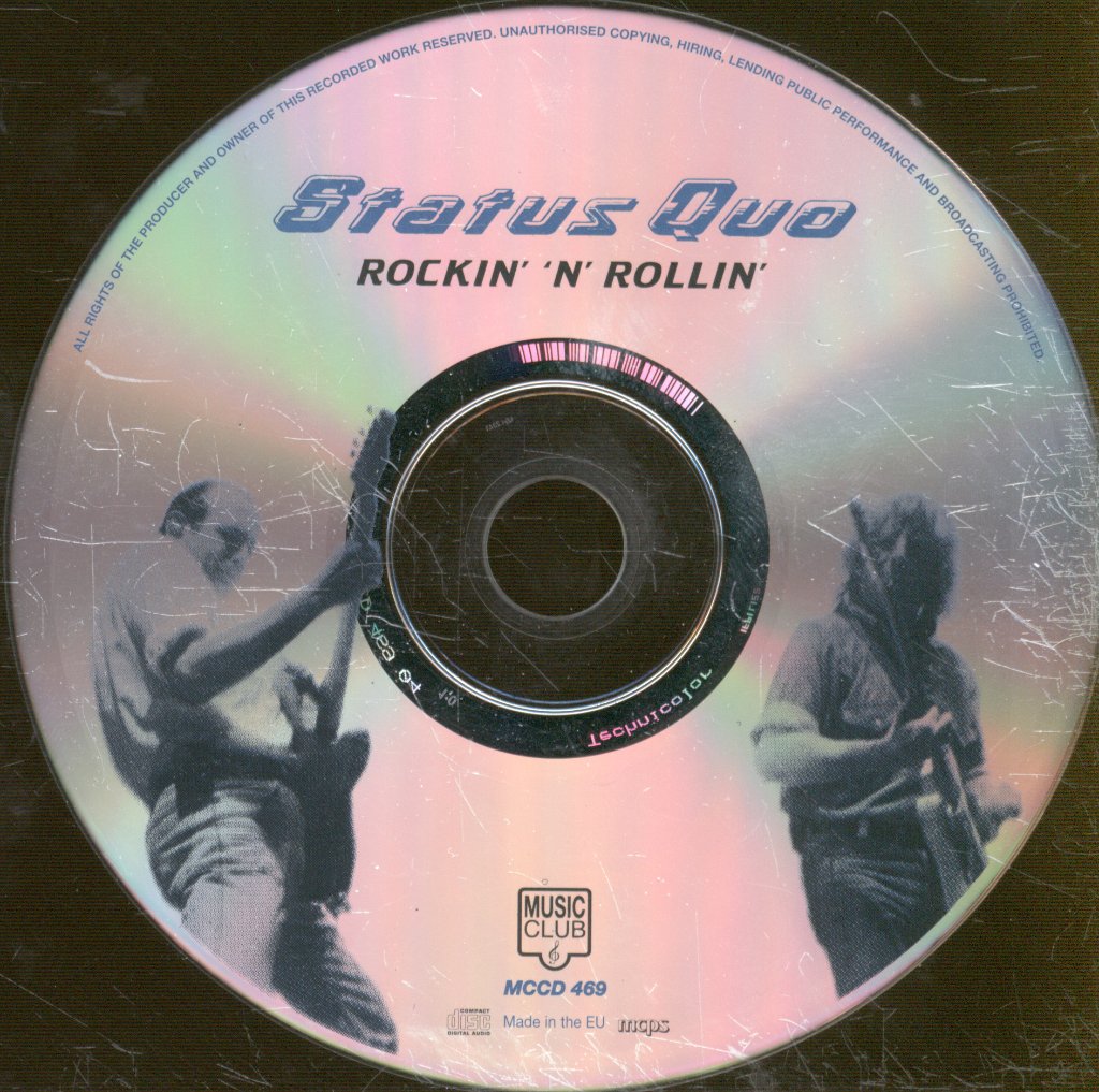 Status Quo - Rockin' 'N' Rollin' (20 Classic Rock 'N' Roll Covers) - Cd