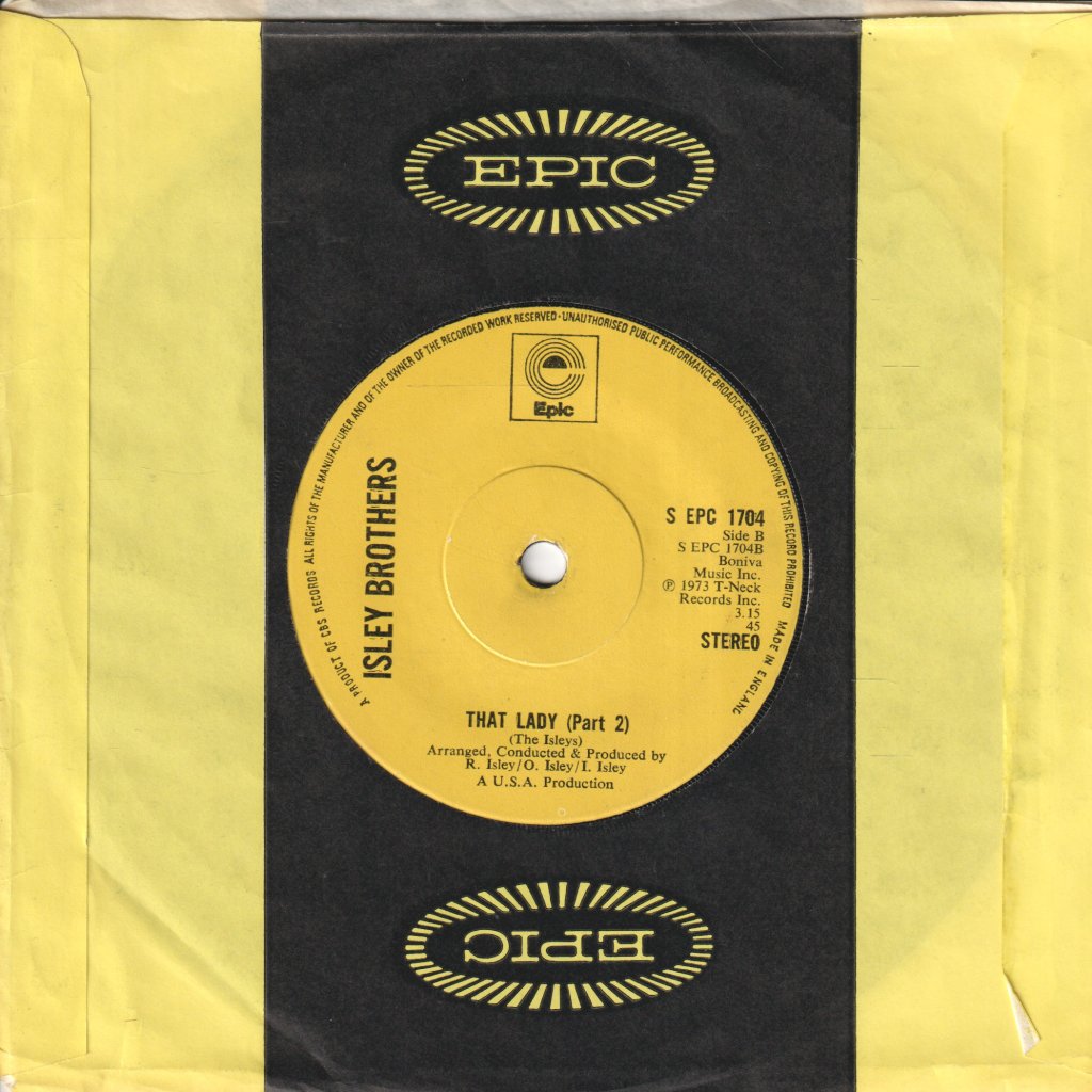 Isley Brothers - That Lady - 7 Inch