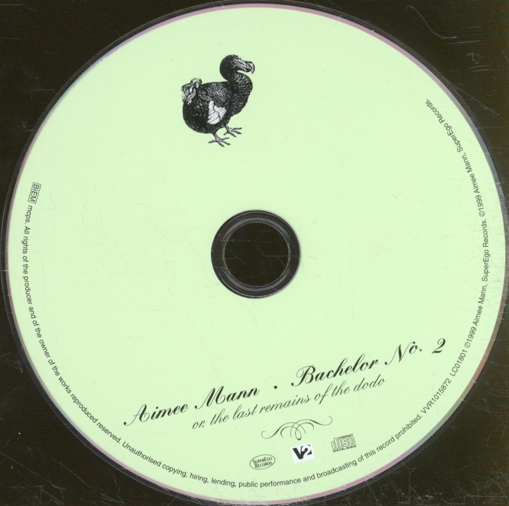 Aimee Mann - Bachelor No. 2 - Or, The Last Remains Of The Dodo - Cd