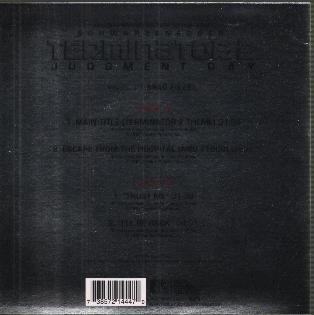Brad Fiedel - Terminator 2 - Judgement Day (Original Motion Picture Soundtrack) - 7 Inch