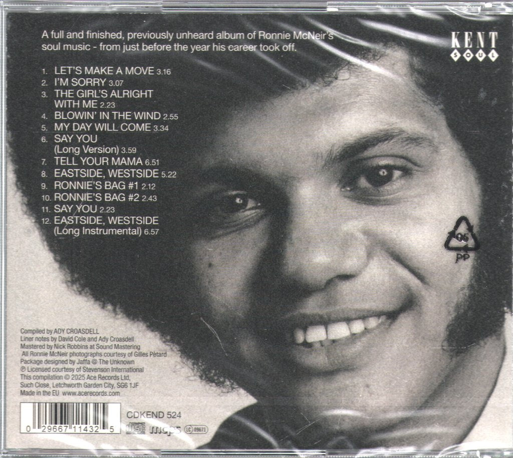 Ronnie McNeir - Makes A Move - Cd
