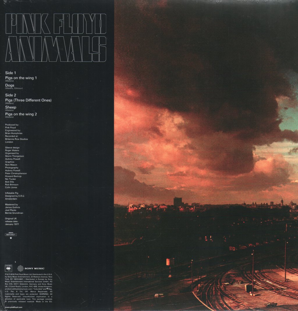 Pink Floyd - Animals - Lp