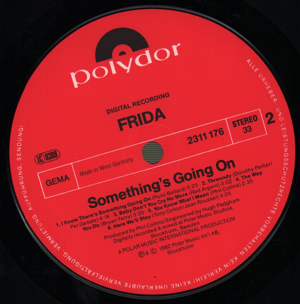 Frida - Something's Going On - Lp