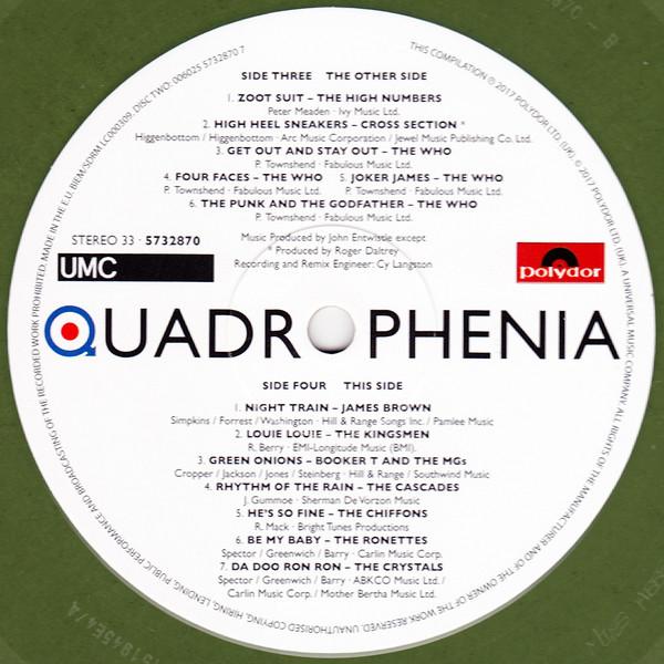 Various Artists - Quadrophenia (Music From The Soundtrack Of The Who Film) - Double Lp