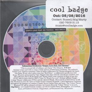 Submotion Orchestra - Empty Love - Cdr