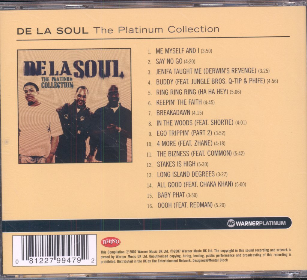 De La Soul - Platinum Collection - Cd