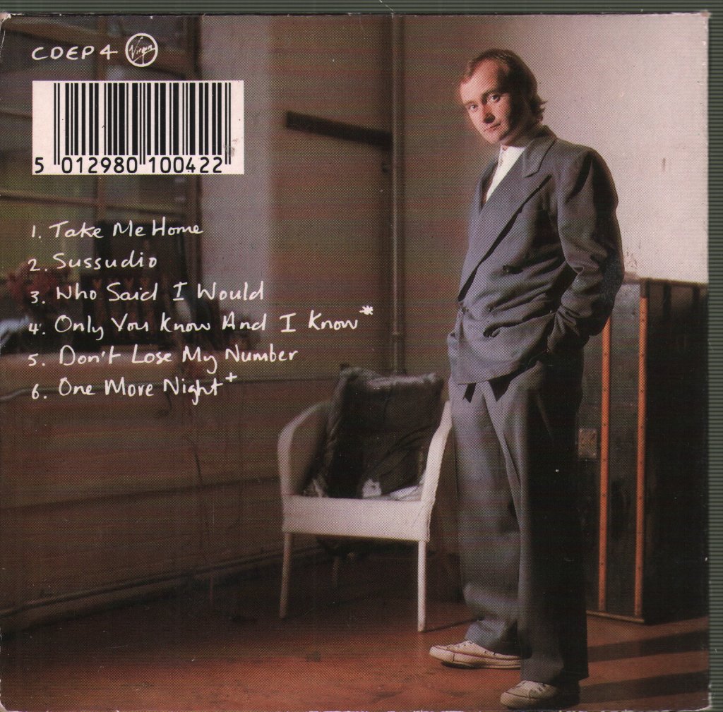 Phil Collins - 12" Er's - Cd