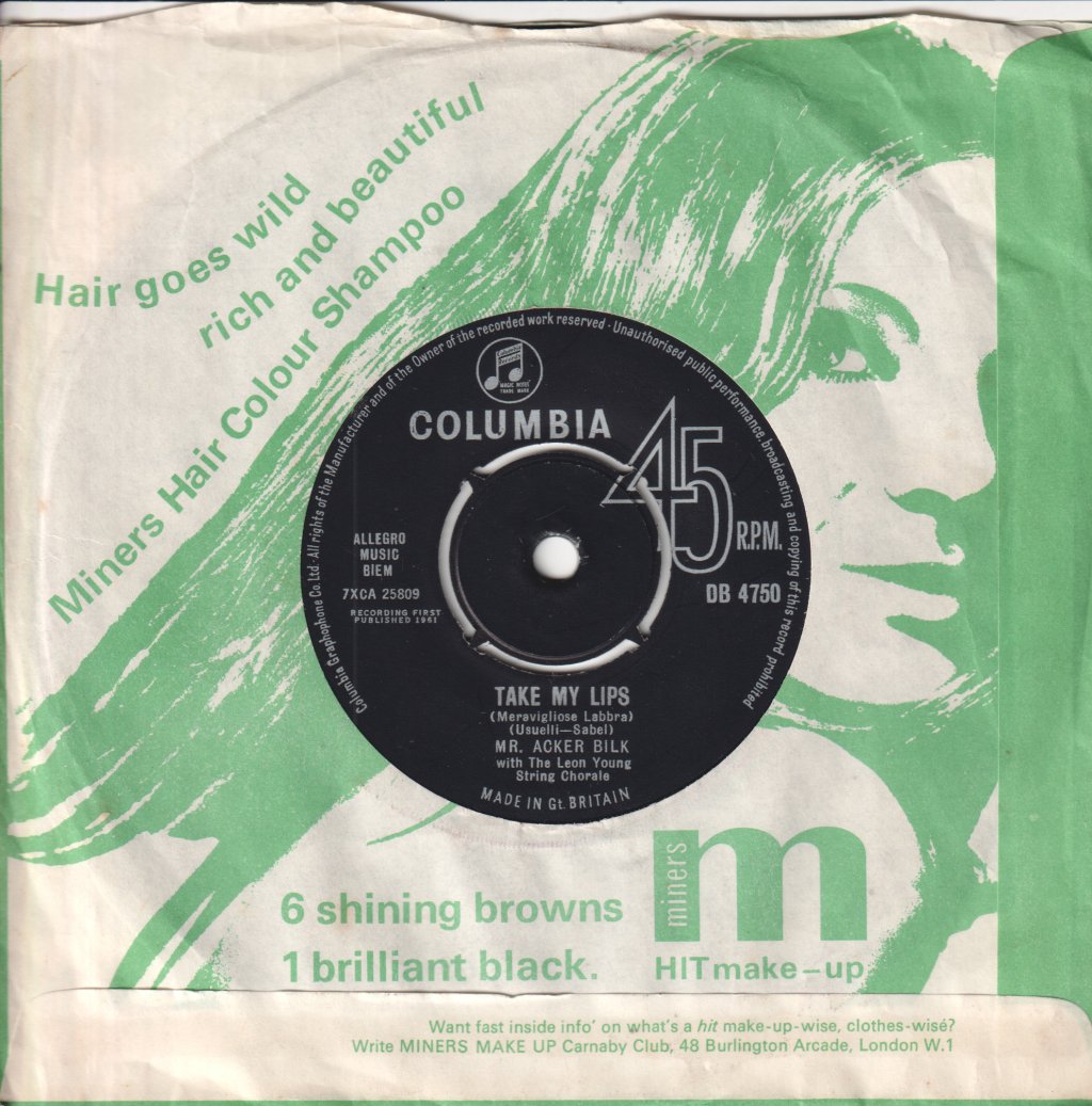 Acker Bilk - Stranger On The Shore - 7 Inch