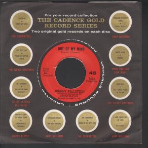 Johnny Tillotson - Out Of My Mind - 7 Inch