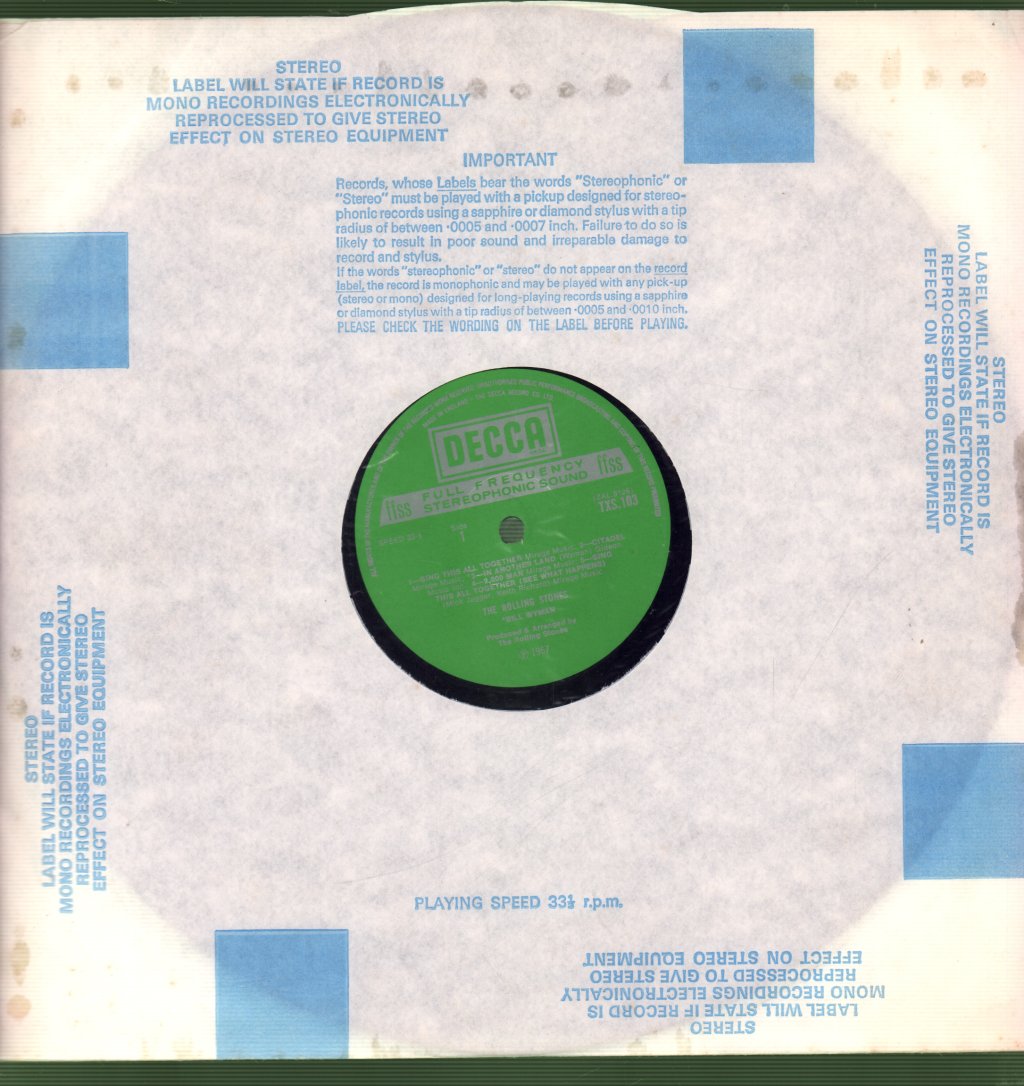Rolling Stones - Their Satanic Majesties Request - Lp