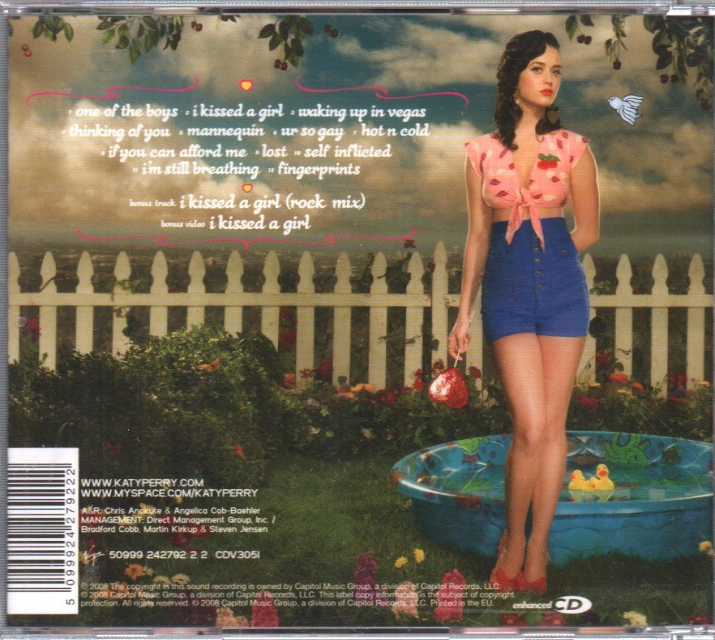 Katy Perry - One Of The Boys - Cd