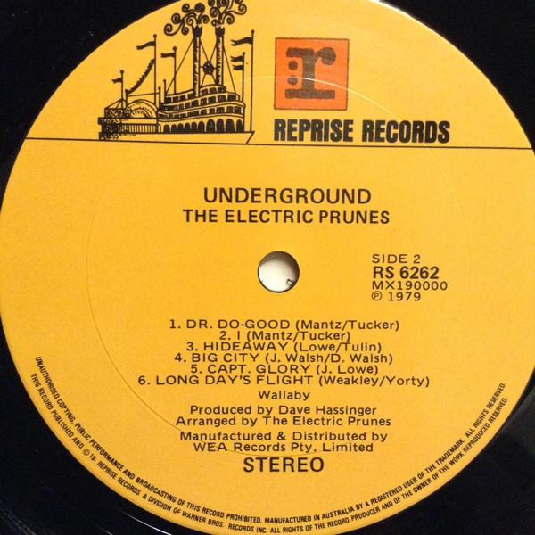 Electric Prunes - Underground - Lp