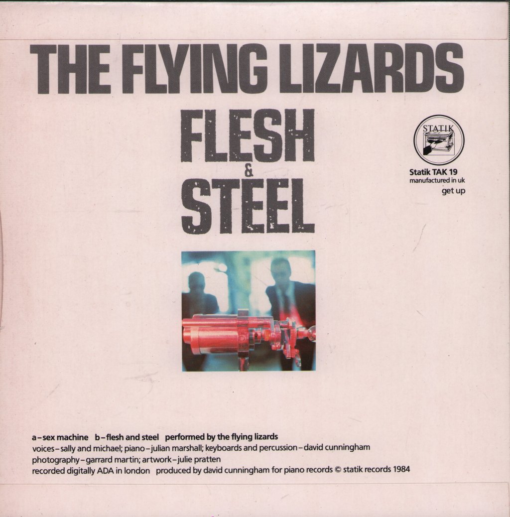 Flying Lizards - Sex Machine - 7 Inch