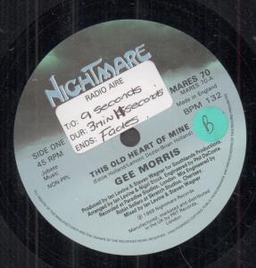 Gee Morris - This Old Heart Of Mine - 7 Inch