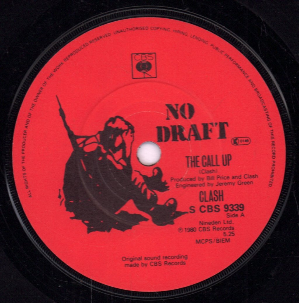 Clash - Call Up - 7 Inch