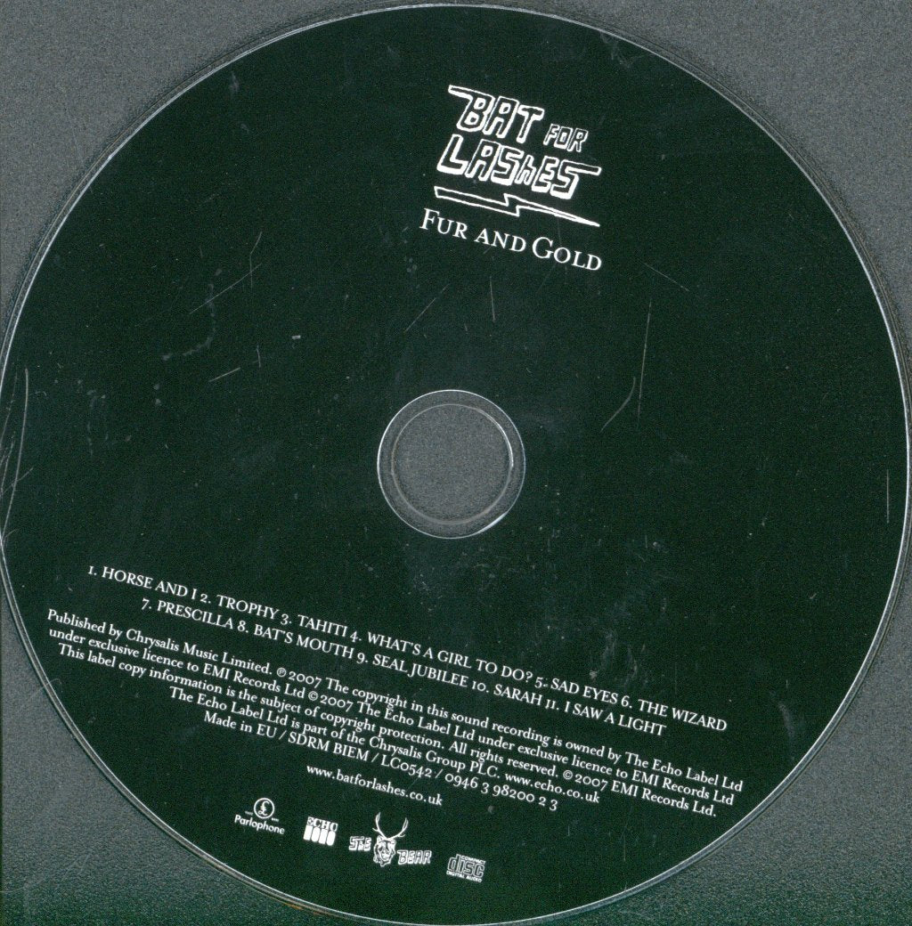 Bat For Lashes - Fur And Gold - Cd