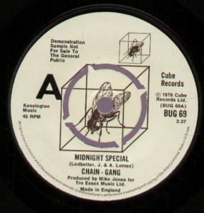 Chain Gang (70'S Group) - Midnight Special - 7 Inch