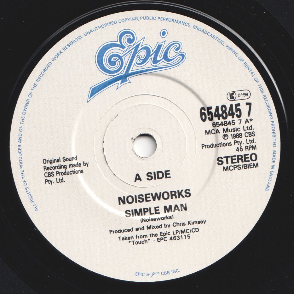 Noiseworks - Simple Man - 7 Inch