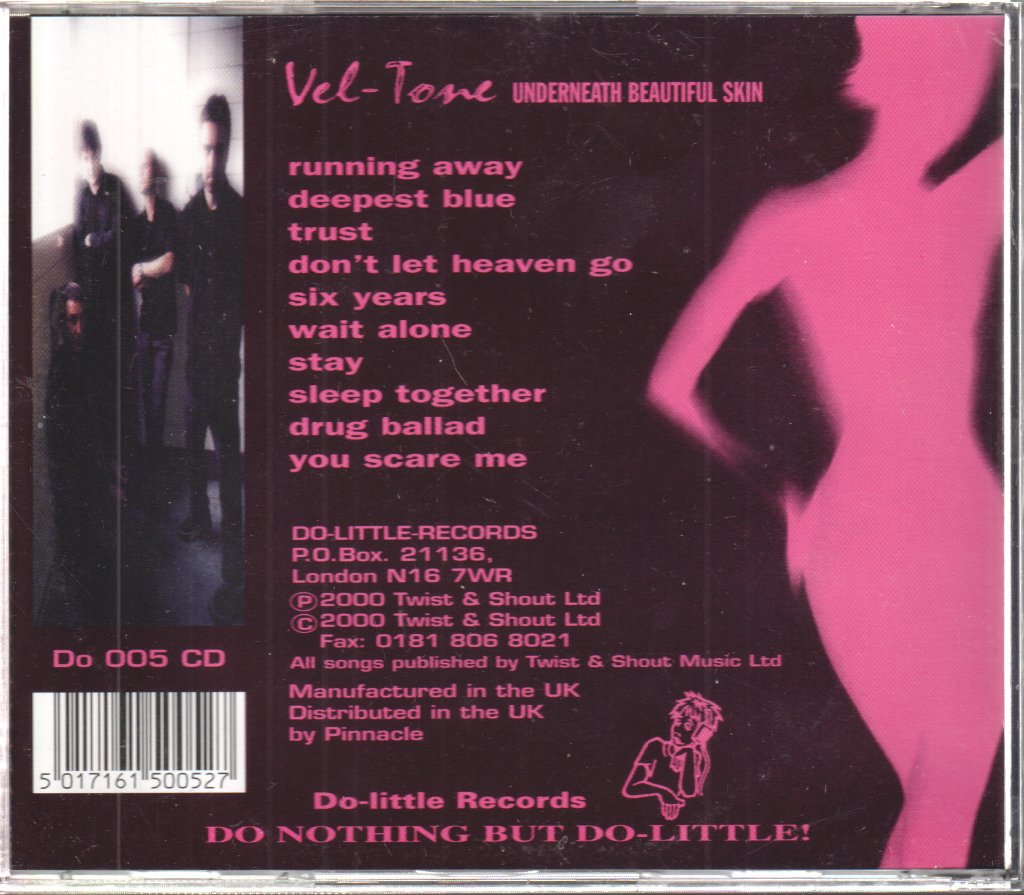 Vel-Tone - Underneath Beautiful Skin - Cd