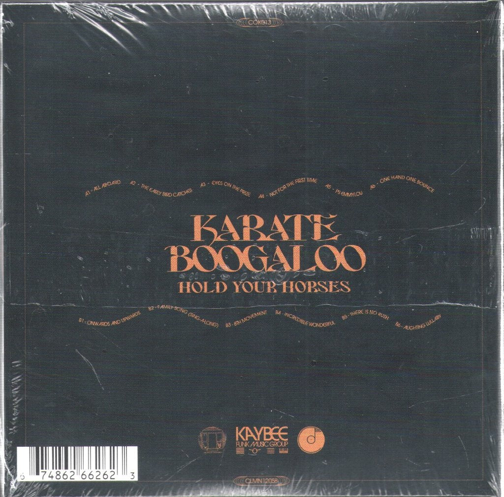 Karate Boogaloo - Hold Your Horses - Cd