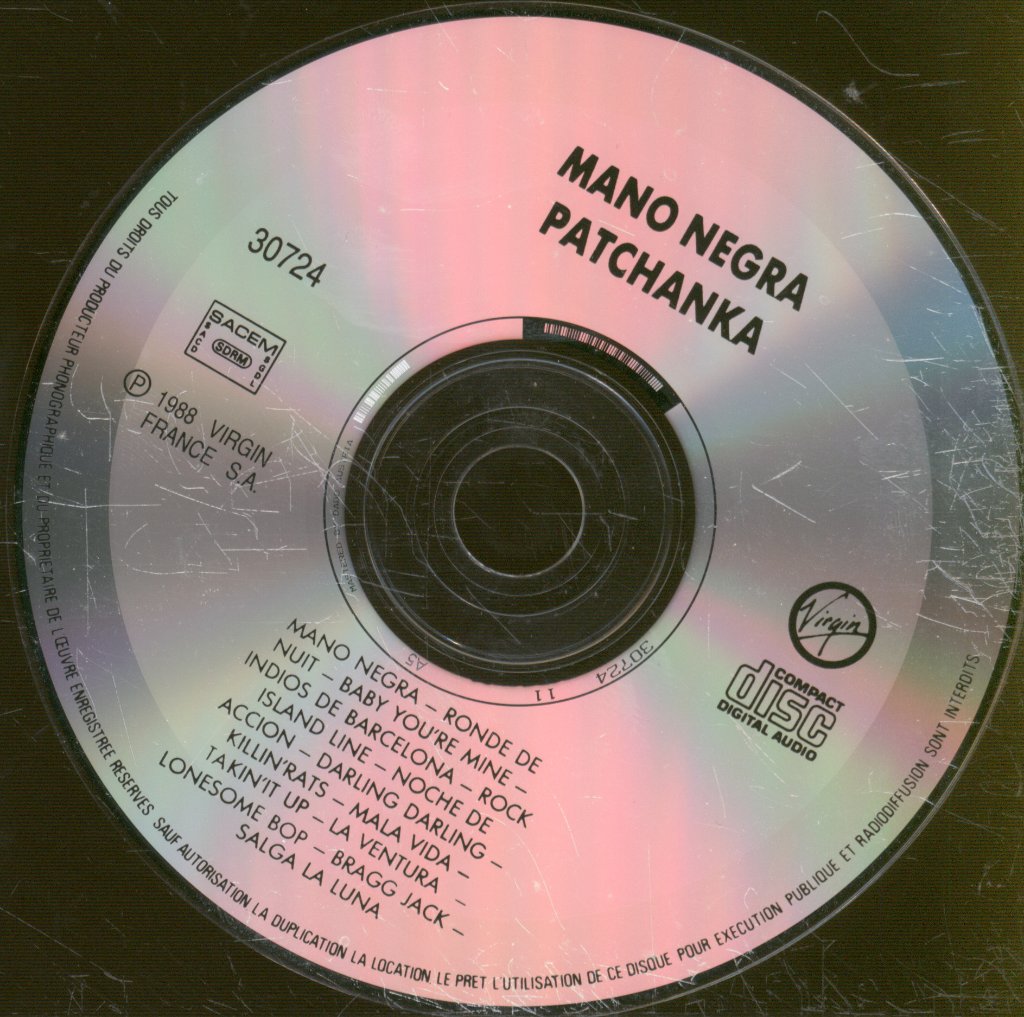 Mano Negra - Patchanka - Cd