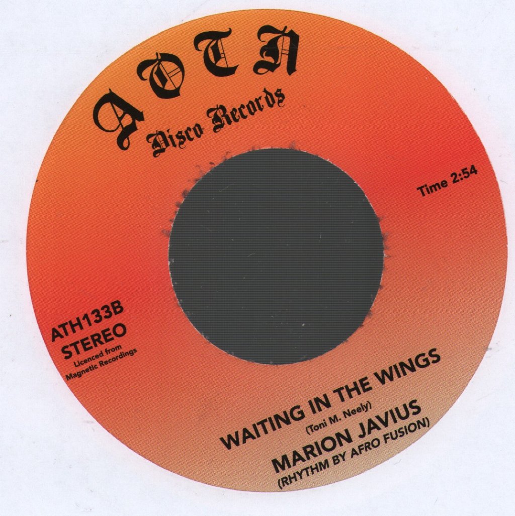 Marion Javius - Waiting In The Wings (ECLA Mix) - 7 Inch