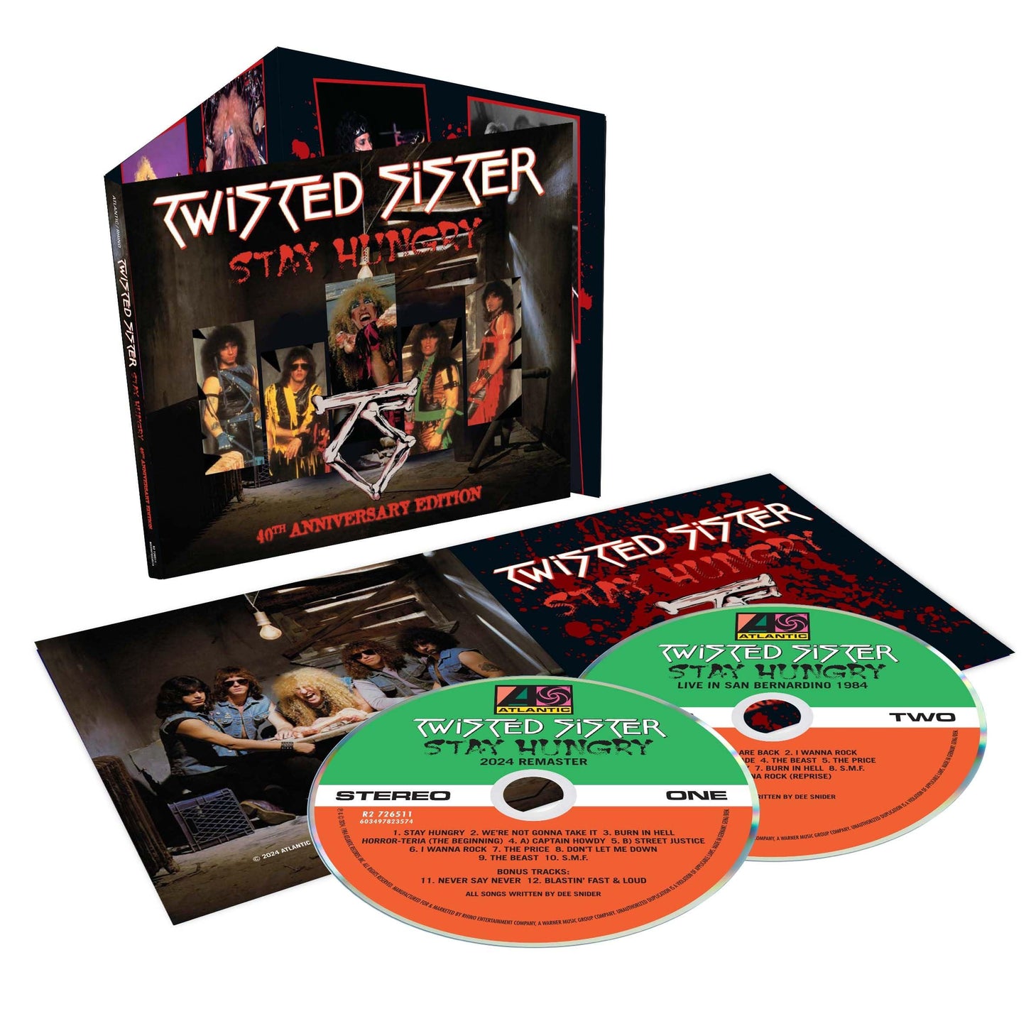 Twisted Sister - Stay Hungry (40th Anniversary Deluxe Edition) - Double Cd