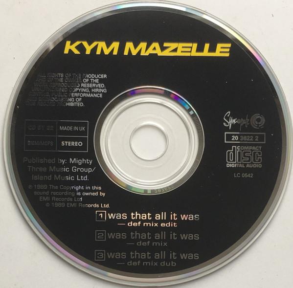 Kym Mazelle - Was That All It Was - Cd