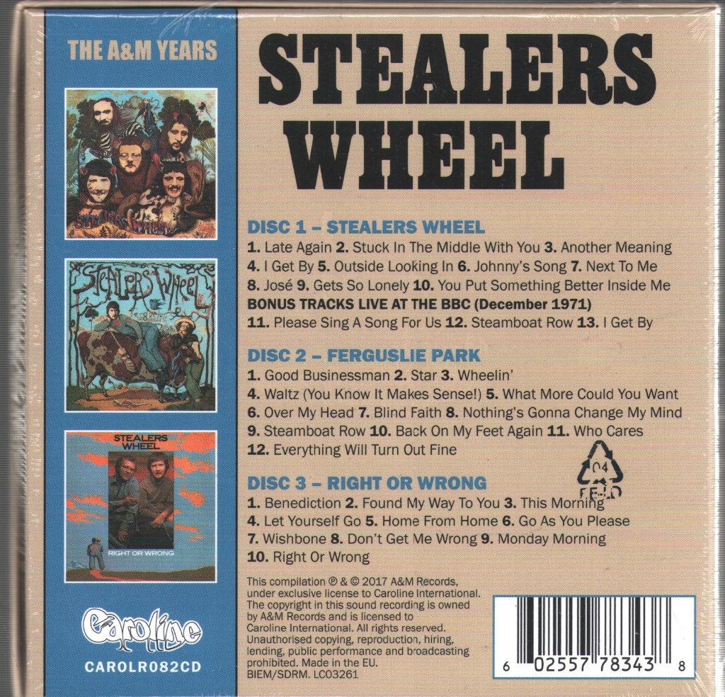 Stealers Wheel - A&M Years - Cd Set