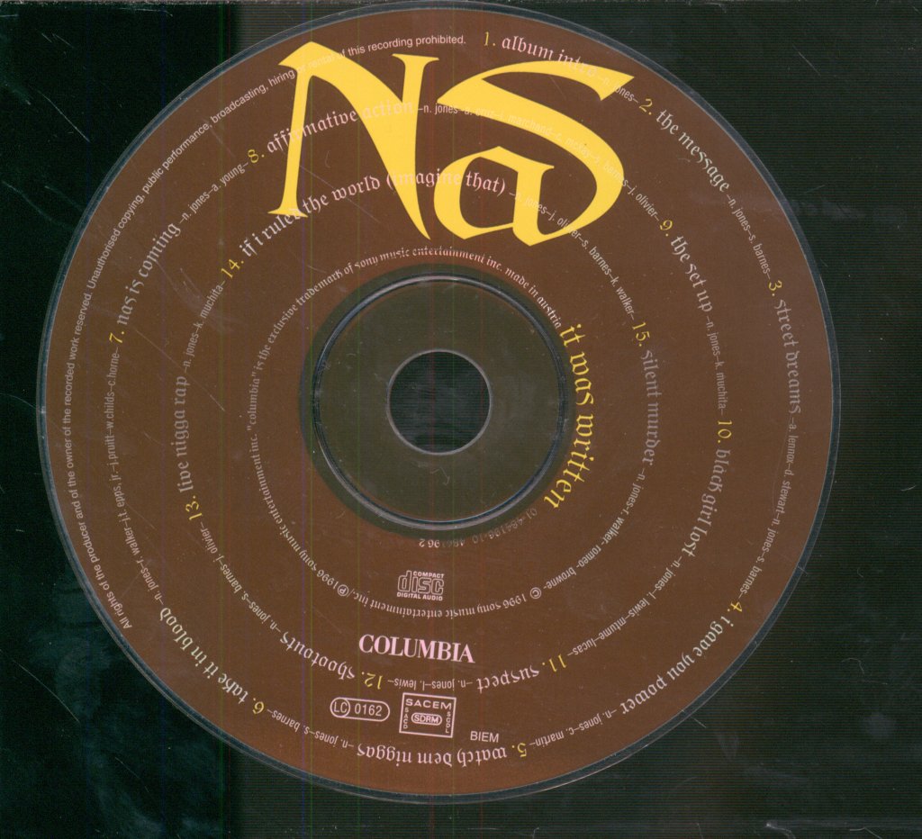 Nas - It Was Written - Cd