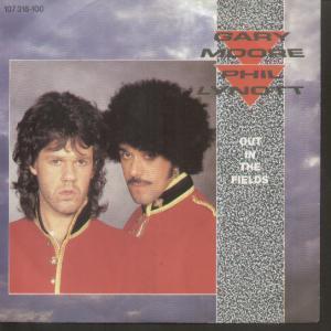 Gary Moore And Phil Lynott - Out In The Fields - 7 Inch