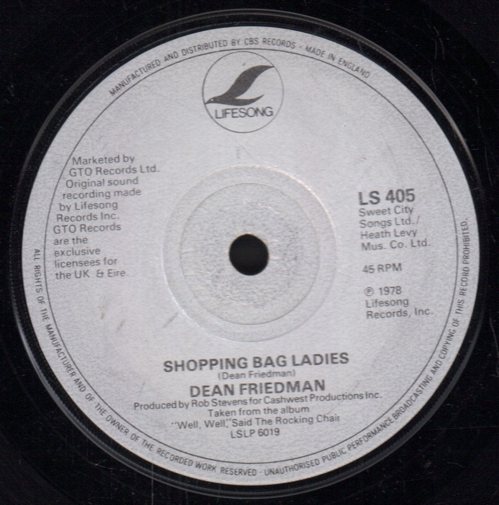 Dean Friedman - Rocking Chair - 7 Inch