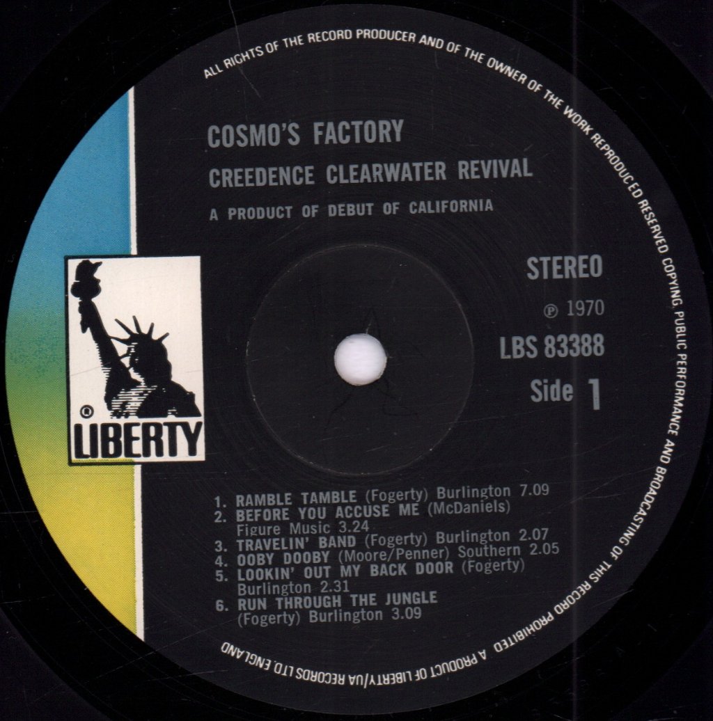 Creedence Clearwater Revival - Cosmo's Factory - Lp
