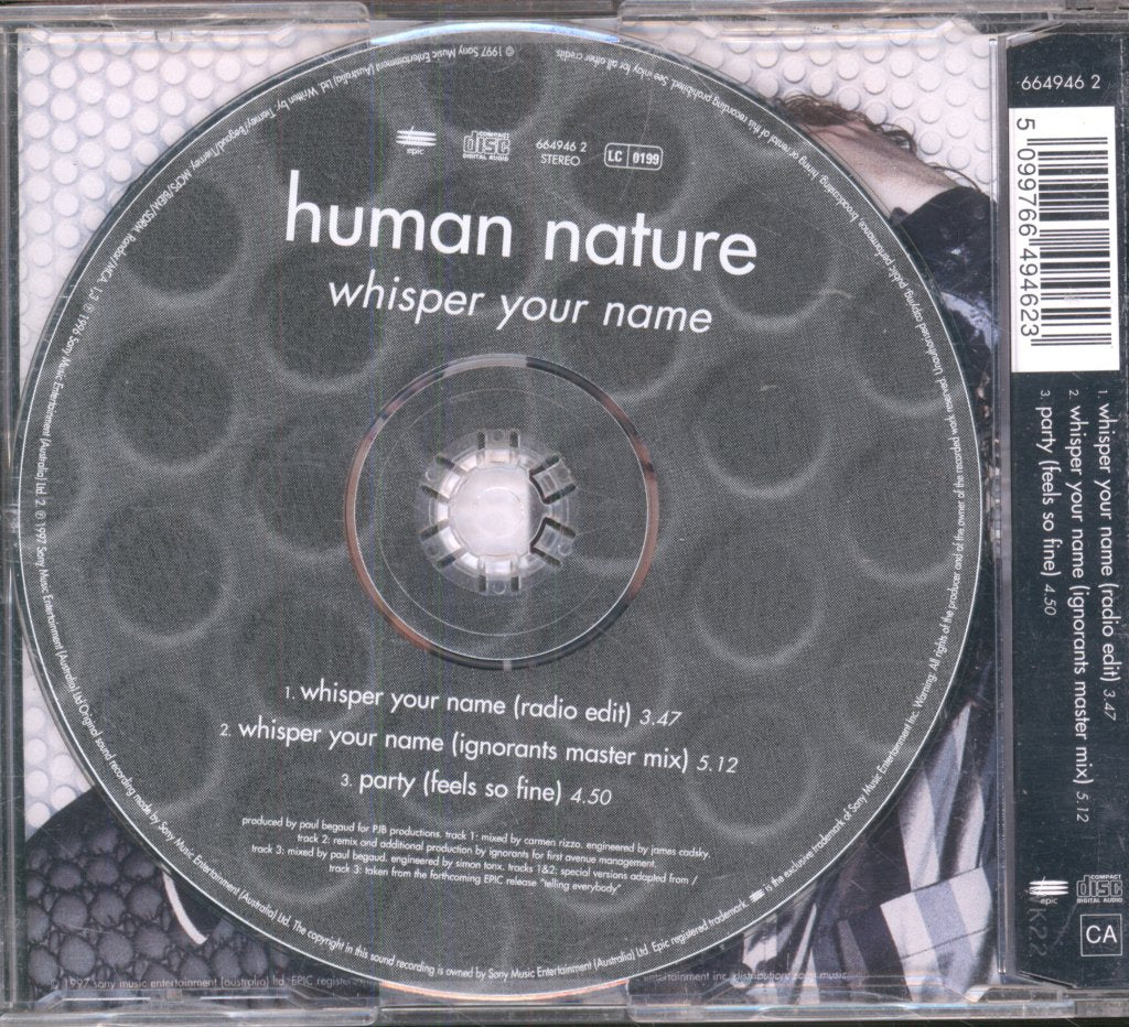 Human Nature - Whisper Your Name - Cd
