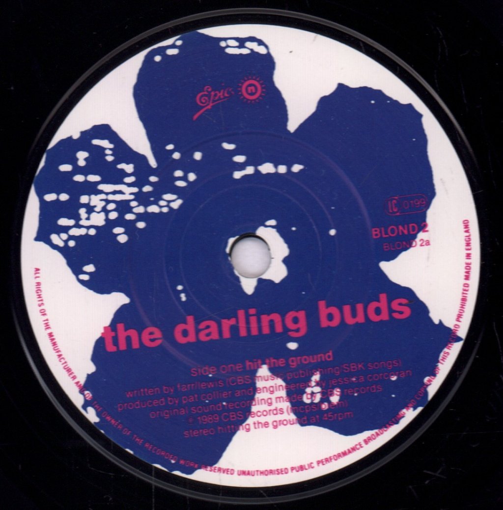 Darling Buds - Hit The Ground - 7 Inch