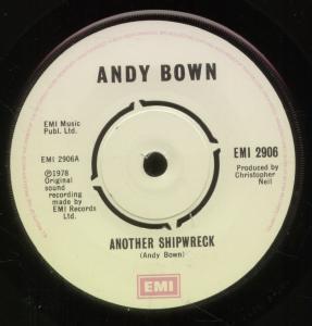 Andy Bown - Another Shipwreck - 7 Inch