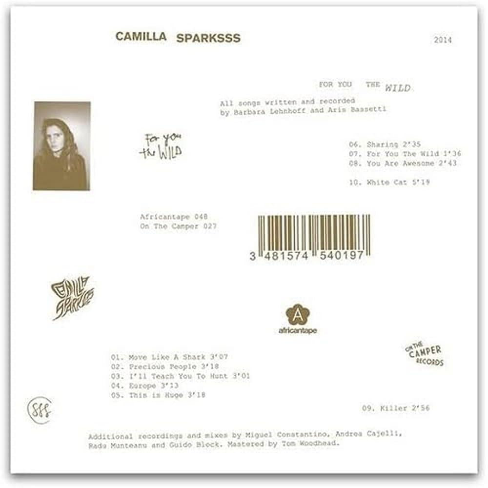 Camilla Sparksss - For You the Wild - Lp
