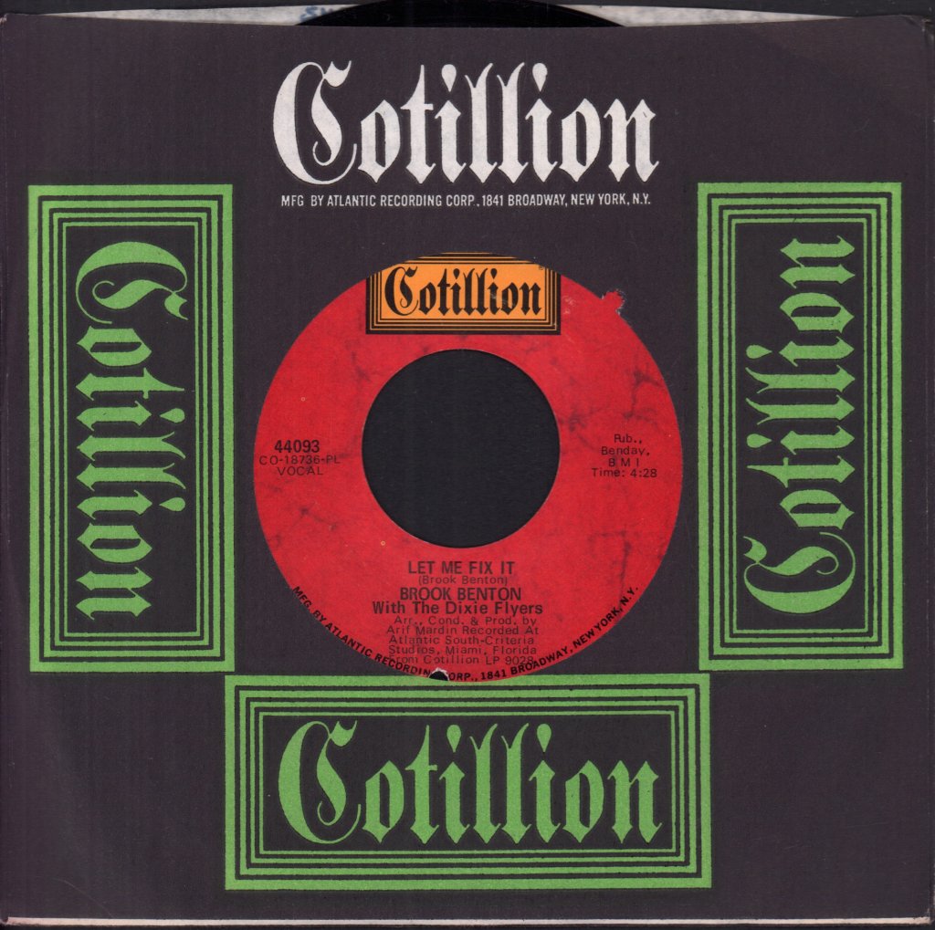 Brook Benton - Shoes - 7 Inch