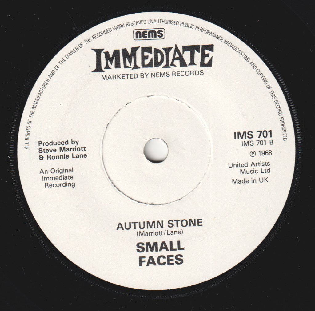 Small Faces - Lazy Sunday - 7 Inch
