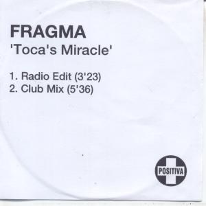 Fragma - Toca's Miracle - Cdr