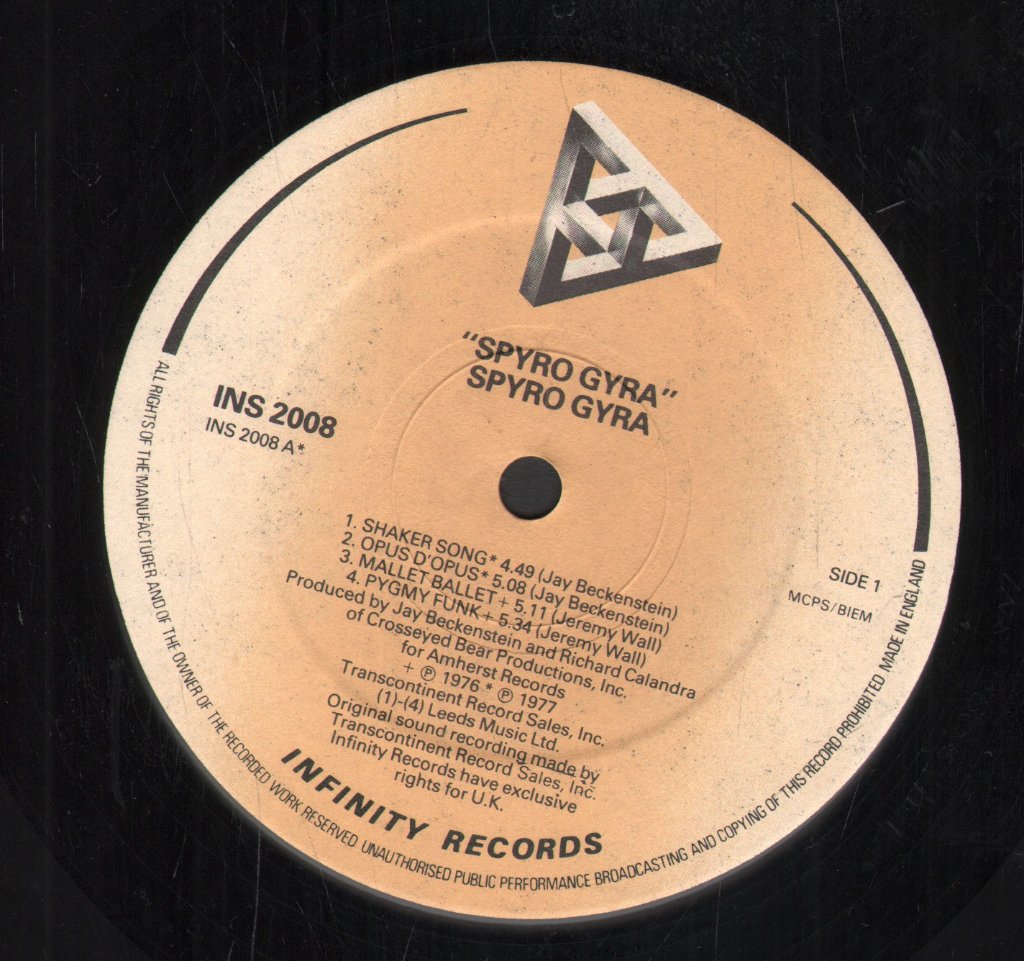 Spyro Gyra - Morning Dance - Lp