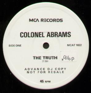 Colonel Abrams - Truth - 12 Inch