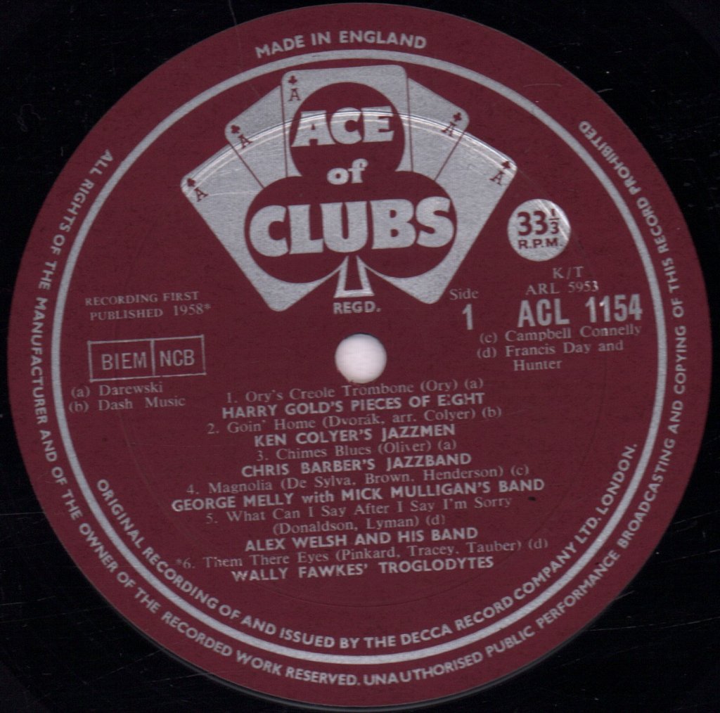 Various Artists - London Trad Scene The '50's - Lp