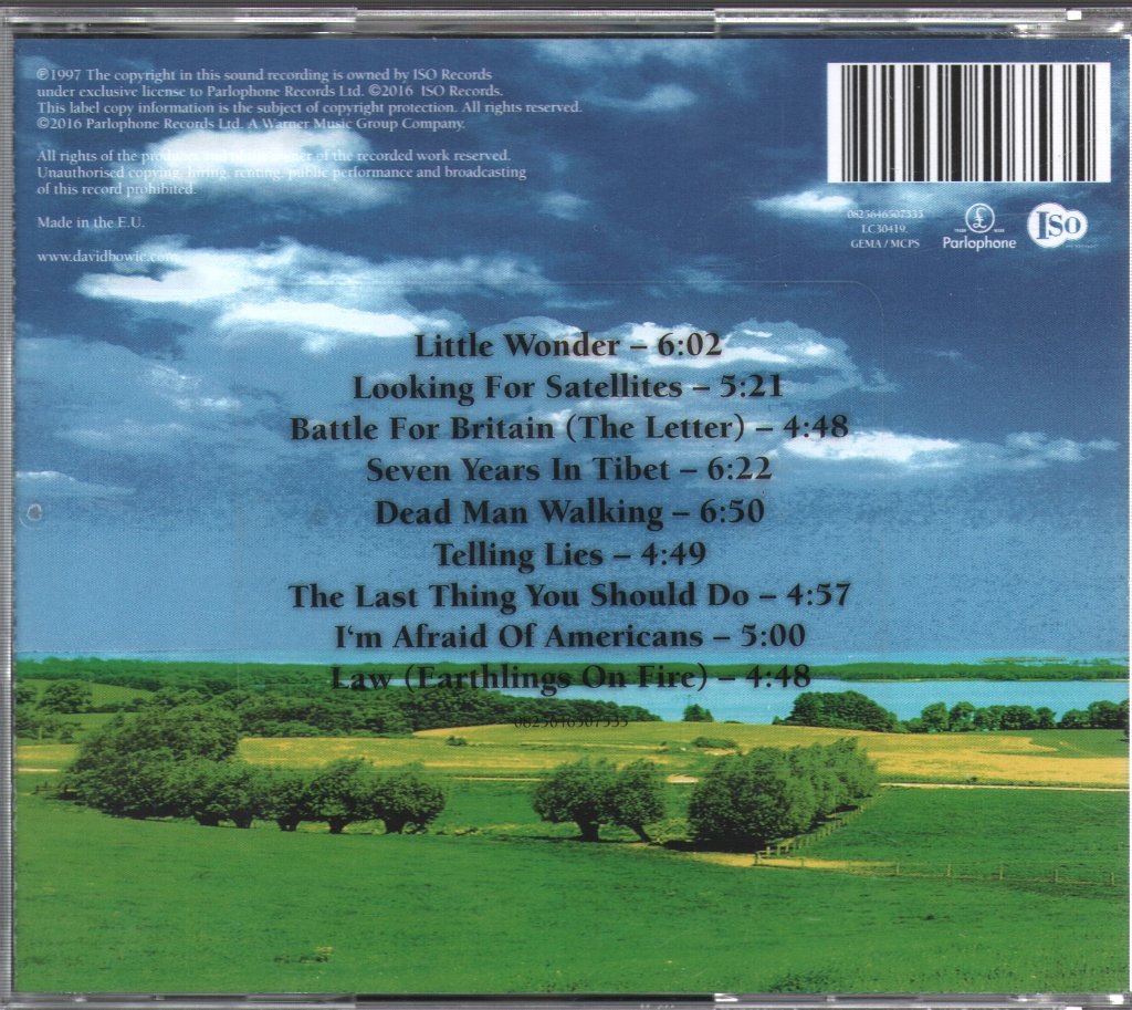 David Bowie - Earthling - Cd